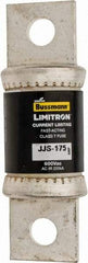 Cooper Bussmann - 600 VAC, 175 Amp, Fast-Acting General Purpose Fuse - Bolt-on Mount, 3-1/4" OAL, 200 at AC (RMS) kA Rating, 7/8" Diam - Industrial Tool & Supply
