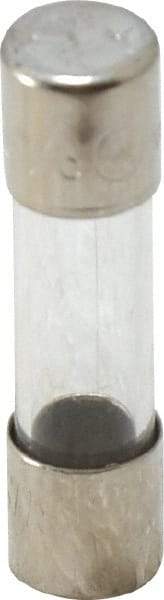 Cooper Bussmann - 250 VAC, 32 VDC, 0.13 Amp, Fast-Acting Miniature Glass Fuse - 25.4mm OAL, 10 at 125 V kA Rating, 1/4" Diam - Industrial Tool & Supply