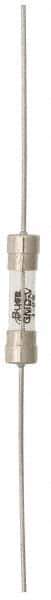 Cooper Bussmann - 250 VAC, 32 VDC, 0.5 Amp, Time Delay Miniature Glass Fuse - 20mm OAL, 10 at 125 V kA Rating, 5mm Diam - Industrial Tool & Supply
