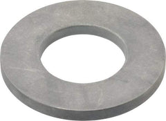 Gibraltar - 1" Screw, Grade 18-8 Stainless Steel Standard Flat Washer - 1-1/32" ID x 2" OD, 3/16" Thick, Plain Finish - Industrial Tool & Supply