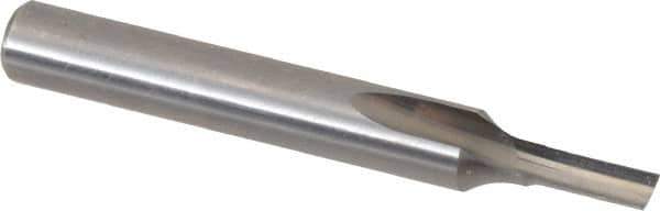 Onsrud - 1/8" Diam, 1/4" Shank Diam, 5/16" Length of Cut, 1 Flute Single Edge Straight Router Bit - 2" Overall Length, Right Hand Cut, Solid Carbide - Industrial Tool & Supply