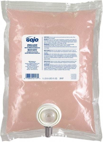 GOJO - 1 L Dispenser Refill Liquid Soap - Pink, Floral Scent - Industrial Tool & Supply