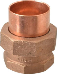 NIBCO - 2" Cast Copper Pipe Union - C x F, Pressure Fitting - Industrial Tool & Supply