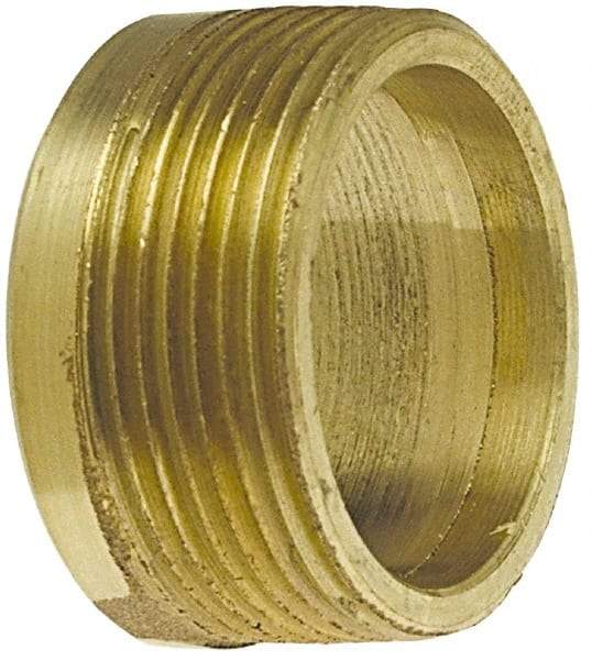 NIBCO - 1-1/2", Cast Copper Drain, Waste & Vent Pipe Flush Adapter - C x M - Industrial Tool & Supply