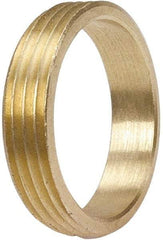 NIBCO - 2", Cast Copper Drain, Waste & Vent Pipe Threaded Piece - C x M - Industrial Tool & Supply