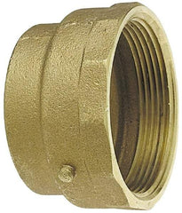 NIBCO - 4", Cast Copper Drain, Waste & Vent Pipe Adapter - C x F - Industrial Tool & Supply