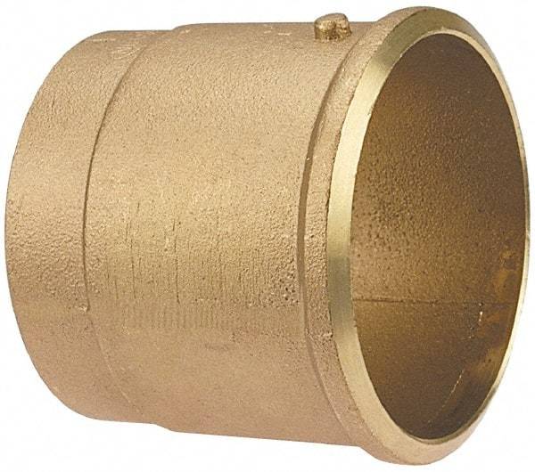 NIBCO - 2 x 4", Cast Copper Drain, Waste & Vent Pipe Soil Pipe Adapter - C x Spigot - Industrial Tool & Supply