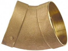 NIBCO - 4", Cast Copper Drain, Waste & Vent Pipe - C x C - Industrial Tool & Supply