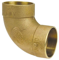 NIBCO - 4", Cast Copper Drain, Waste & Vent Pipe - C x C - Industrial Tool & Supply