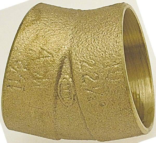 NIBCO - 1-1/4", Cast Copper Drain, Waste & Vent Pipe - C x C - Industrial Tool & Supply