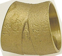 NIBCO - 1-1/4", Cast Copper Drain, Waste & Vent Pipe - C x C - Industrial Tool & Supply