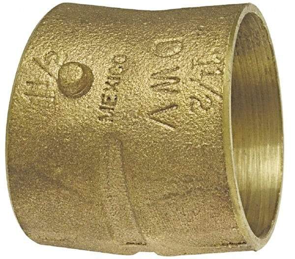 NIBCO - 1-1/2", Cast Copper Drain, Waste & Vent Pipe - C x C - Industrial Tool & Supply