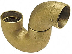 NIBCO - 1-1/4", Cast Copper Drain, Waste & Vent Pipe P Trap - C - Industrial Tool & Supply