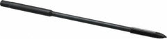 Kennametal - M4x0.70 Metric Coarse 2 Flute D4 Oxide Finish High Speed Steel Spiral Point Extension Tap - Plug Chamfer, 4" OAL, 6H Class of Fit - Industrial Tool & Supply