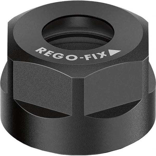 Rego-Fix - ER11 Clamping Nut - Industrial Tool & Supply