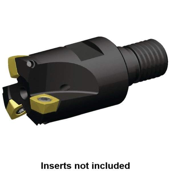Kennametal - 1" Cutting Diam, Modular Connection Indexable Copy End Mill - 2 Inserts, XDLT0904 Insert, A7792VXD09SA1.0Z2R1.4 Toolholder - Industrial Tool & Supply