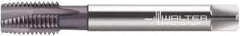 Walter-Titex - 1/2-20 UNF, 4 Flute, TiCN Finish, Powdered Metal Spiral Point Tap - Plug Chamfer, Right Hand Thread, 3-3/8" OAL, 24mm Thread Length, 9.32mm Shank Diam, 3B Class of Fit, Series A2325766 - Exact Industrial Supply