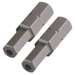 Security Hex Insert Bit 5.0 × 25mm (2 Bit Pack) - Industrial Tool & Supply