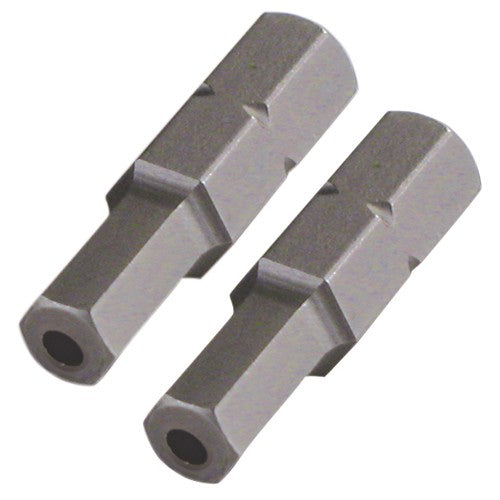 Security Hex Insert Bit 2.5 × 25mm (2 Bit Pack) - Industrial Tool & Supply