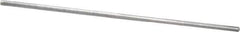 Made in USA - 0.0335" High Speed Steel 3 Flute Chucking Reamer - Straight Flute, 0.033" Straight Shank, 1/2" Flute Length, 1-3/8" OAL - Industrial Tool & Supply