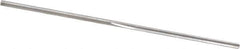 Made in USA - 0.0355" High Speed Steel 3 Flute Chucking Reamer - Straight Flute, 0.035" Straight Shank, 1/2" Flute Length, 1-1/2" OAL - Industrial Tool & Supply