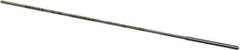 Made in USA - 0.0405" High Speed Steel 4 Flute Chucking Reamer - Straight Flute, 0.039" Straight Shank, 1/2" Flute Length, 2-1/2" OAL - Industrial Tool & Supply