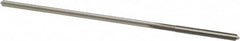 Made in USA - 0.103" High Speed Steel 4 Flute Chucking Reamer - Industrial Tool & Supply