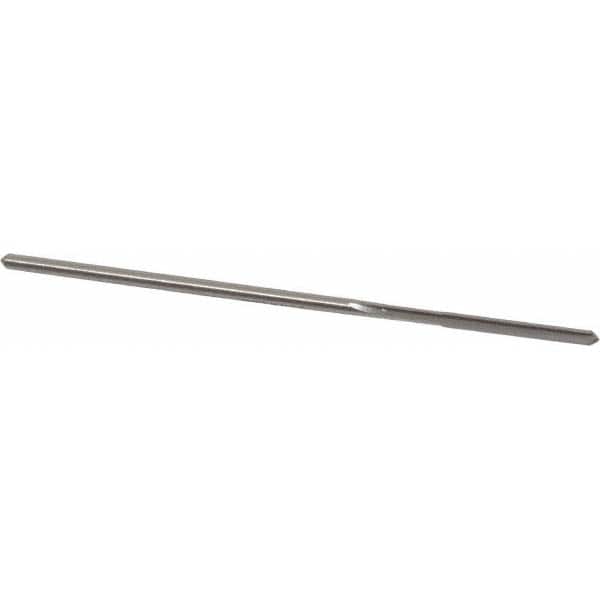 Made in USA - 0.1085" High Speed Steel 4 Flute Chucking Reamer - Industrial Tool & Supply
