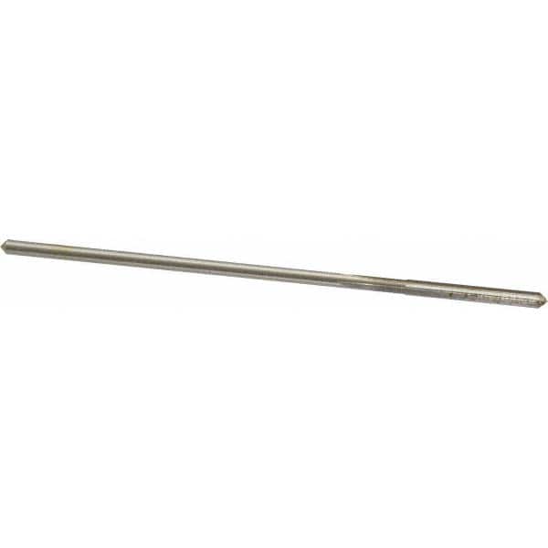 Made in USA - 0.109" High Speed Steel 4 Flute Chucking Reamer - Industrial Tool & Supply