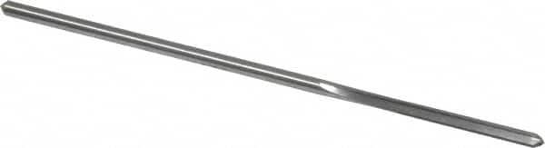 Made in USA - 0.1095" High Speed Steel 4 Flute Chucking Reamer - Industrial Tool & Supply