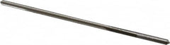 Made in USA - 0.1305" High Speed Steel 4 Flute Chucking Reamer - Industrial Tool & Supply