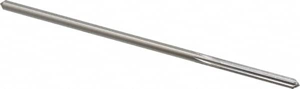 Made in USA - 0.158" High Speed Steel 6 Flute Chucking Reamer - Industrial Tool & Supply