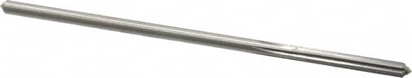 Made in USA - 0.1665" High Speed Steel 6 Flute Chucking Reamer - Industrial Tool & Supply