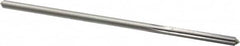 Made in USA - 0.1665" High Speed Steel 6 Flute Chucking Reamer - Industrial Tool & Supply