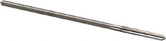 Made in USA - 0.1685" High Speed Steel 6 Flute Chucking Reamer - Straight Flute, 0.1595" Straight Shank, 1-1/8" Flute Length, 4-1/2" OAL - Industrial Tool & Supply