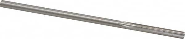 Made in USA - 0.184" High Speed Steel 6 Flute Chucking Reamer - Industrial Tool & Supply