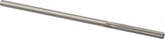 Made in USA - 0.197" High Speed Steel 6 Flute Chucking Reamer - Industrial Tool & Supply