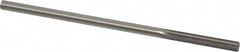 Made in USA - 0.2075" High Speed Steel 6 Flute Chucking Reamer - Industrial Tool & Supply
