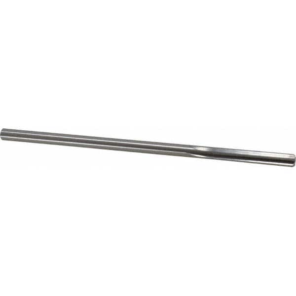 Made in USA - 0.217" High Speed Steel 6 Flute Chucking Reamer - Industrial Tool & Supply