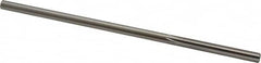 Made in USA - 0.2225" High Speed Steel 6 Flute Chucking Reamer - Industrial Tool & Supply