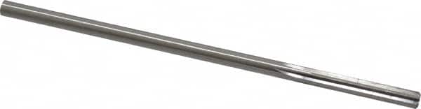 Made in USA - 0.2435" High Speed Steel 6 Flute Chucking Reamer - Industrial Tool & Supply