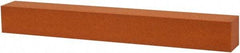 Norton - 6" Long x 3/4" Wide x 3/4" Thick, Aluminum Oxide Sharpening Stone - Square, Fine Grade - Industrial Tool & Supply