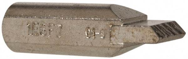 Norton - 1E-F, 7/16" Shank Diam Multi-Point Diamond Dresser - 3/8" Long x 5/16" Thick Head - Industrial Tool & Supply