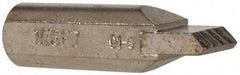 Norton - 1E-F, 7/16" Shank Diam Multi-Point Diamond Dresser - 3/8" Long x 5/16" Thick Head - Industrial Tool & Supply