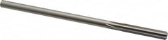 Made in USA - 0.306" High Speed Steel 6 Flute Chucking Reamer - Industrial Tool & Supply