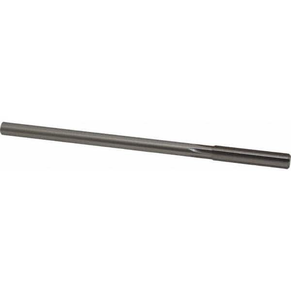Made in USA - 0.314" High Speed Steel 6 Flute Chucking Reamer - Industrial Tool & Supply