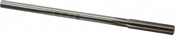Made in USA - 0.33" High Speed Steel 6 Flute Chucking Reamer - Industrial Tool & Supply