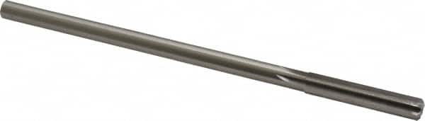 Made in USA - 0.345" High Speed Steel 6 Flute Chucking Reamer - Industrial Tool & Supply