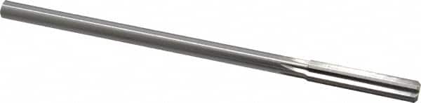 Made in USA - 0.364" High Speed Steel 6 Flute Chucking Reamer - Industrial Tool & Supply