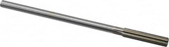 Made in USA - 0.379" High Speed Steel 6 Flute Chucking Reamer - Industrial Tool & Supply